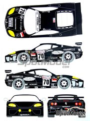 Renaissance Models TK24/162DS: Marking / livery 1/24 scale